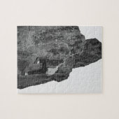 Mann beim Klettersteigen Puzzle (Horizontal)