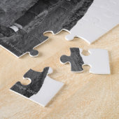 Mann beim Klettersteigen Puzzle (Seite)