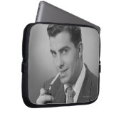 Mann-Beleuchtungs-Zigarette Laptopschutzhülle (Vorne Rechts)