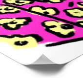 Mann beschwert sich über Telefon über Fernsehübert Poster (Ecke)