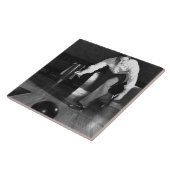 Mann-Bowling Fliese (Seite)