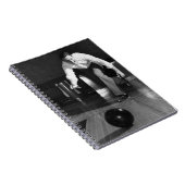 Mann-Bowling Notizblock (Rechte Seite)