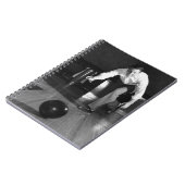 Mann-Bowling Notizblock (Linke Seite)