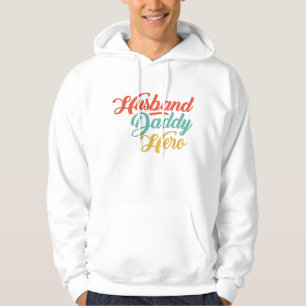 Mann, Daddy, Hero Hoodie
