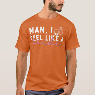 Mann, den ich fühle, wie ein britischer, lustiger  T-Shirt