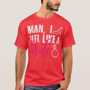 Mann, den ich fühle, wie ein britischer, lustiger  T-Shirt