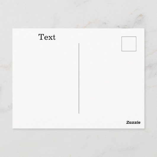 Mann, der die schwarze Postkarte des Pferdes hält (Rückseite)