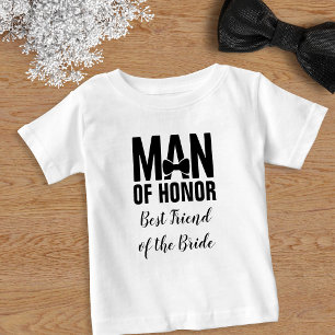 Mann der Ehre Bester Freund der Braut Kleinkind T-shirt