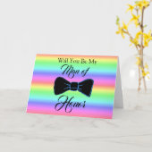 Mann der Ehre Vorschlag Hochzeitskarte Karte (Gelbe Blume)