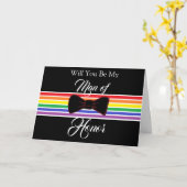 Mann der Ehre Vorschlag Hochzeitskarte Karte (Gelbe Blume)