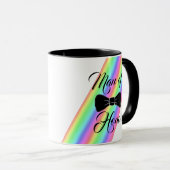 Mann der Ehrenblüte Krawatte Kaffee Tasse (VorderseiteRechts)