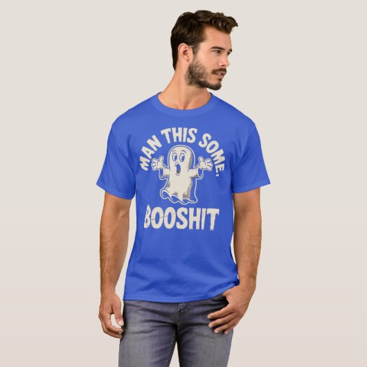 Mann, der ein bisschen Boshit T-Shirt (Vorne ganz)