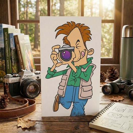 Mann, der ein Foto einlädt Einladung