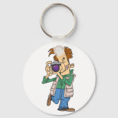 Mann, der ein Foto nimmt Schlüsselanhänger (Rückseite)