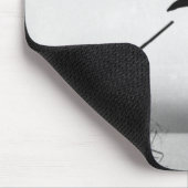 Mann, der Enten jagt Mousepad (Ecke)