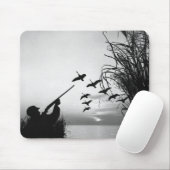 Mann, der Enten jagt Mousepad (Mit Mouse)