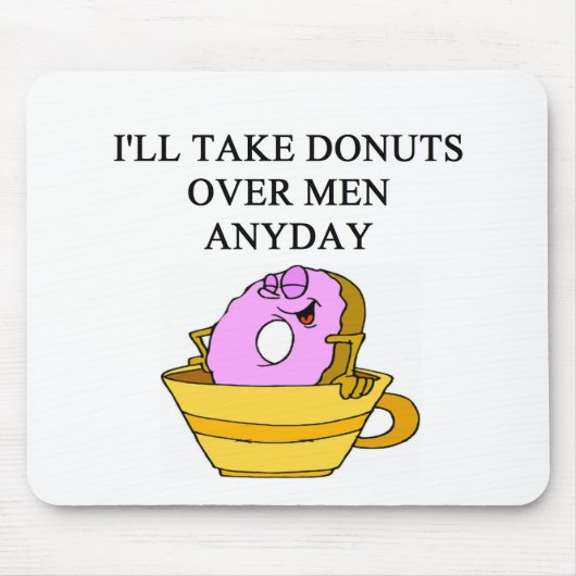 Mann, der Frauenwitz hasst Mousepad (Vorne)