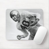 Mann, der Fußball 3 spielt Mousepad (Mit Mouse)