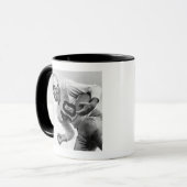 Mann, der Fußball 3 spielt Tasse (Vorderseite Links)