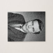 Mann, der Gesicht macht Puzzle (Horizontal)