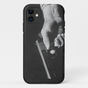 Mann, der Gewehr hält Case-Mate iPhone Hülle