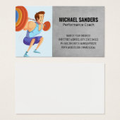 Mann, der Gewichte setzt | Fitness des Sports (Vorne & Hinten)