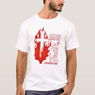 Mann der Glaubenserrine Kontur T-Shirt