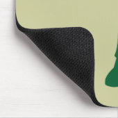 Mann der grünen Armee Mousepad (Ecke)