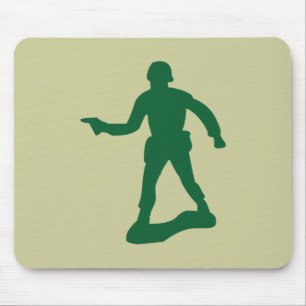 Mann der grünen Armee Mousepad