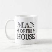 Mann der Haus-modernen Art Tasse (Links)
