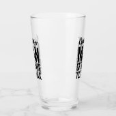 Mann der Hochzeitsfeier des Ehrenglases Tumbler (Links)