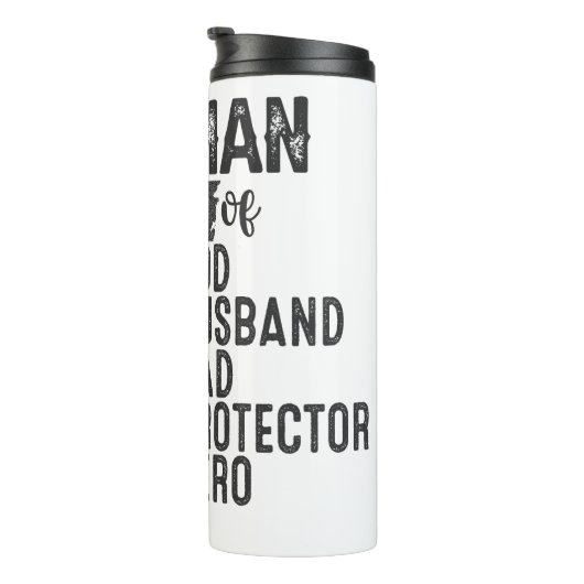 Mann der Religion Thermosbecher (Nach rechts gedreht)