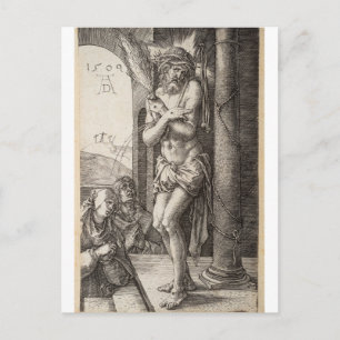 Mann der Trauern, Kolonne, Jungfrau, Johannes von  Postkarte