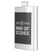 Mann der Wissenschaft Flachmann (Links)