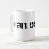 "Mann des Gottes" Tasse (Vorderseite Links)