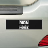 Mann des Hauses Autoaufkleber (Auf Auto)