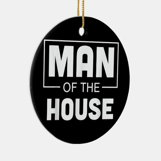 Mann des Hauses Keramik Ornament (Rechts)