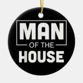 Mann des Hauses Keramik Ornament (Vorne)