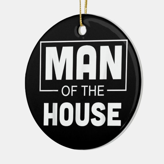 Mann des Hauses Keramik Ornament (Links)