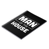 Mann des Hauses Notizblock (Linke Seite)