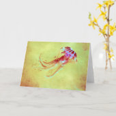 Mann des Krieges Karte (Gelbe Blume)