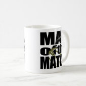 Mann des Matches Kaffeetasse (VorderseiteRechts)