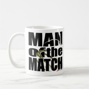 Mann des Matches Kaffeetasse