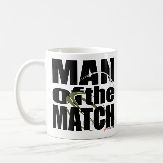 Mann des Matches Kaffeetasse (Links)