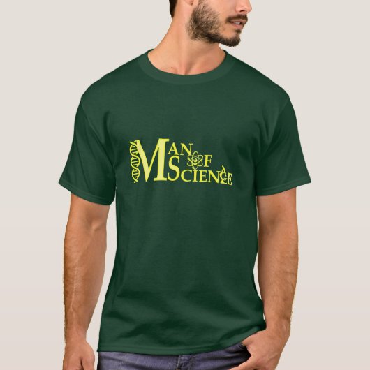 Mann des Wissenschafts-T - Shirt (Vorderseite)