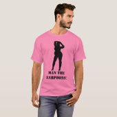 MANN DIE HARPOONEN! T-Shirt (Vorne ganz)