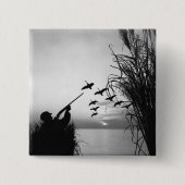 Mann-Enten-Jagd Button (Vorderseite)