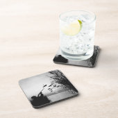 Mann-Enten-Jagd Getränkeuntersetzer (Rechte Seite)