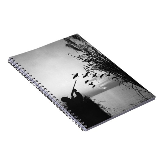 Mann-Enten-Jagd Notizblock (Rechte Seite)