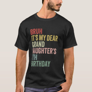 Mann, es ist der 7. Geburtstag meiner lieben Enkel T-Shirt